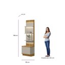 Ver imagem 7 de Modulo Lateral com Led Saint Paul Edecasamoveis