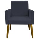 Ver imagem 3 de Kit 3 Poltronas Decorativa Para Sala Recepção Escritório Mari Suede Cores