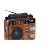 Caixa de Som Bluetooth Rádio Am FM Sw MP3 Estilo Antigo com USB Sd Lanterna Retro Vintage - 1