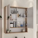 Ver imagem 5 de Conjunto Nicole 78 Cm com Lavatório e Espelheira - Fabribam Gabinetes