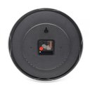 Ver imagem 4 de Relógio de Parede com Termometro Medidor de Temperatura e Umidade Luxo em Inox Termo Higrometro
