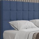 Ver imagem 6 de Cabeceira Casal 138 cm Lots Veludo Azul Soon
