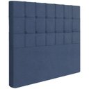 Ver imagem 1 de Cabeceira Casal 138 cm Lots Veludo Azul Soon