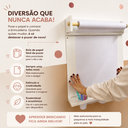 Ver imagem 4 de Lousa Infantil Branca – Painel Educativo para Desenho e Pintura