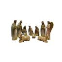Ver imagem 2 de Presepio Polires Vintage 10 Figuras 23,2cm Yangzi 27674