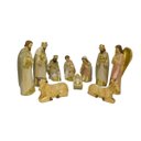 Ver imagem 4 de Presepio Polires Vintage 10 Figuras 23,2cm Yangzi 27674