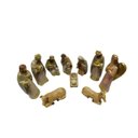 Ver imagem 3 de Presepio Polires Vintage 10 Figuras 23,2cm Yangzi 27674