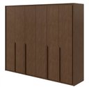 Ver imagem 1 de Guarda-Roupa casal 6 portas Imperatore- Lopas - Imbuia Clean