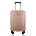 Ver imagem 1 de Mala de Bordo 10kg Viagem Rodas 360 Rígida Abs Cadeado Segredo Gladiador A1mb:rose Gold