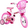 Bicicleta Infantil 3 a 5 Anos Aro 12 Menina Menino Princesinhas com Roda - 2