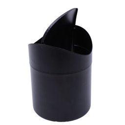 Lixeira para Pia Preta 12cm - 2