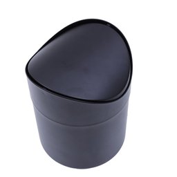 Lixeira para Pia Preta 12cm - 4