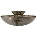 Ver imagem 1 de Âmbula Cibório Duas Espécies Estanho Comunhão Eucarístico