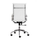 Ver imagem 5 de Kit 2 Cadeiras Escritório Stripes Presidente Pu Branco