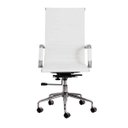 Ver imagem 3 de Kit 2 Cadeiras Escritório Stripes Presidente Pu Branco