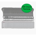 Ver imagem 1 de 200 Chaves de Travas P/ Carrinho de Compras Condomínio Tecnow