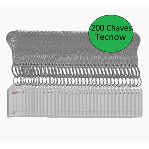 200 Chaves De Travas P/ Carrinho De Compras Condomínio Tecnow
