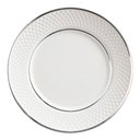 Ver imagem 1 de Sousplat Relevo Silver Filete Ouro 34 Cm Cerâmica Alleanza