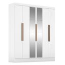 Ver imagem 2 de Guarda-roupa 6 Portas 3 Gavetas com Espelho Lisboa Espresso Móveis