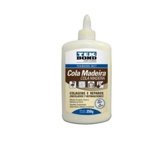 Cola Madeira Repara Movéis e Materiais Porosos 250g - Tek Bond
