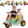 Carrinho Duo Color 2 Lugares Calesita de Passeio e Pedal Moto - 3