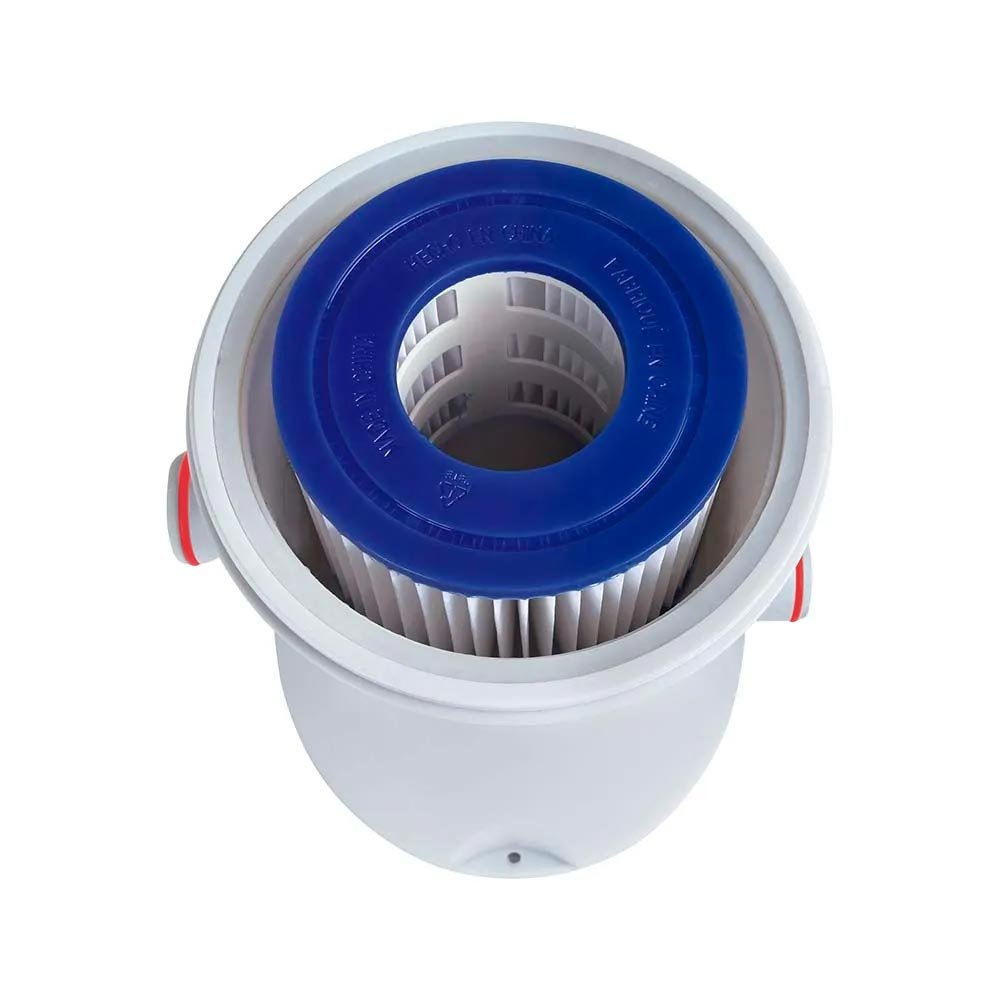 Bomba Filtro 1250l/h para Piscina Inflável e Estrutural + 2 Cartuchos Refil Vg Plus - 3