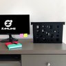 Kit Organizadores de Pastas Suspensas Dellocolor 3 Caixas Arquivos Pretas Porta Documentos - 2