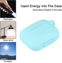 Ver imagem 6 de Lerobo Capa para Airpods Pro com Brilho Noturno e Carabiner (azul Brilhante)
