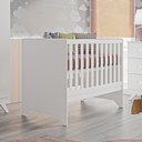 Ver imagem 2 de Berço Mini Cama Maya Branco Acetinado Móveis Canaã