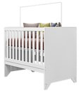 Ver imagem 5 de Berço Mini Cama Maya Branco Acetinado Móveis Canaã