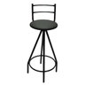 Conjunto Mesa Bistrô Alta com 4 Banquetas Giratórias Altas - 3