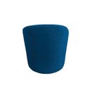 Ver imagem 5 de Kit 2 Poltronas Decorativa Yara Orgânica Couro Azul Marinho