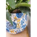 Ver imagem 4 de Vaso Decorativo em Metal Lammie Dutch Blue 28cm