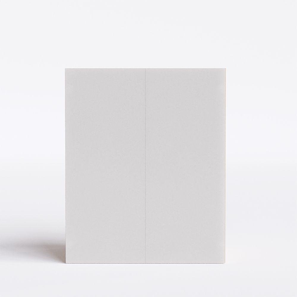 Armário para Escritório Baixo com Portas Branco - 2