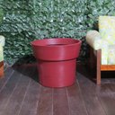 Ver imagem 5 de Kit 4 Vasos Plantas Frutífera hortaliças 45x50 Ibiza Polietileno BGPLASTICOS V945 VINHO BORDO 021