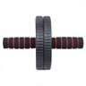 RODA DE ABDOMINAL / LOMBAR KIT COM TAPETE SIX PACK ACADEMIA:Vermelho - 3