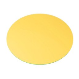 Prato Giratório de Mesa 110 cm em Vidro Temperado 8mm - Cor Aspen Gold - 2