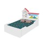 Cama Infantil Lilly Com Casinha Galinha Pintadinha 5048 - 1