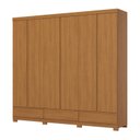 Ver imagem 2 de Guarda-roupa Casal 06 Portas 09 Gavetas 100% Mdf Imperial