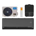 Ver imagem 1 de Ar Condicionado Split 12000 BTUS Inverter Ai Ecomaster Preto Q/F Midea 220V + Umidificador Master