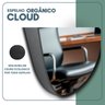 Espelho Orgânico 70x50cm Moldura em Couro Ecológico Cloud - 8