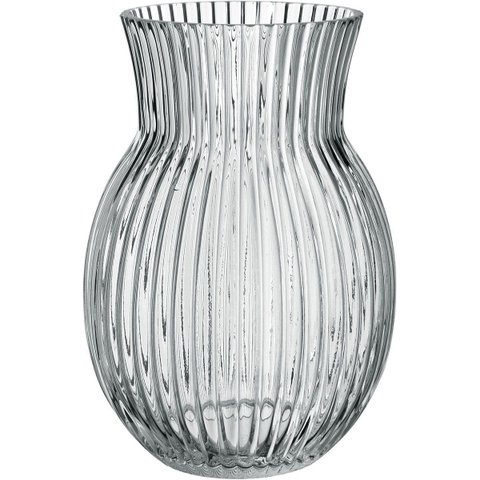 Vaso Decorativo Enfeite Home&Co Vidro 30x20x20cm Transparente