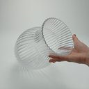 Ver imagem 2 de Vaso Decorativo Enfeite Home&Co Vidro 30x20x20cm Transparente