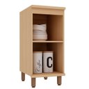 Ver imagem 4 de Balcão para Cozinha 100% MDF 40 cm 1 Porta Lótus Carvalho/Verde