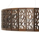 Ver imagem 5 de Luminária Decorativa Madeira Pendente Copacabana Red 60cm