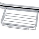 Ver imagem 2 de Barra de Apoio Alça Inox Cadeirante Idoso Corrimao Acessibilidade Angular Box Banheiro Saboneteira