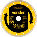 Ver imagem 1 de Disco diamantado 180mm turbo furo 25mm v2 - Vonder
