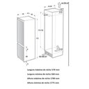 Ver imagem 2 de Geladeira Gorenje de Embutir 2 Portas 269 Litros 220v Nrki5182a2