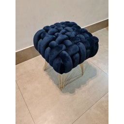 Puff Trançado Hairpin Legs - 3