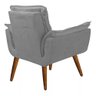 Kit 2 Poltronas Decorativas Opala Cinza - 3